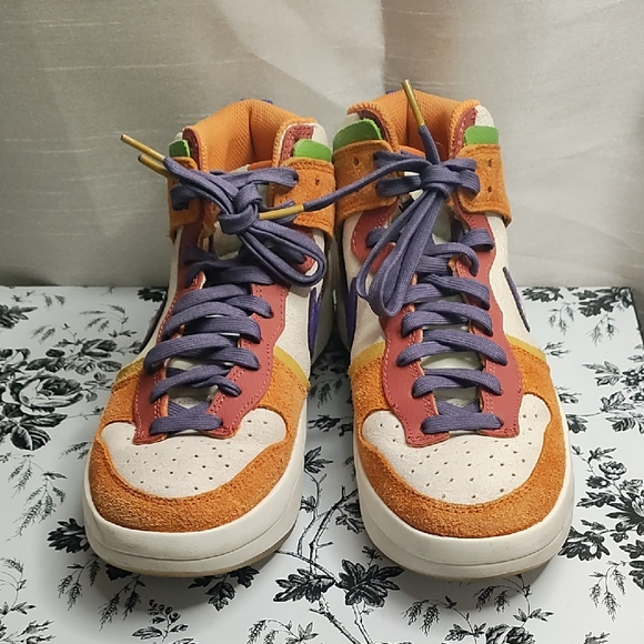 Nike Shoes - Nike Women's Sneakers - Orange, Purple, Green‎